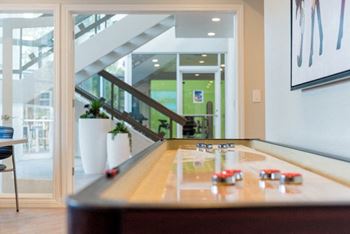 Shuffle Board In Clubhouse at The Bluffs at Highlands Ranch, Highlands Ranch, Colorado